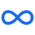Blue workflow icon