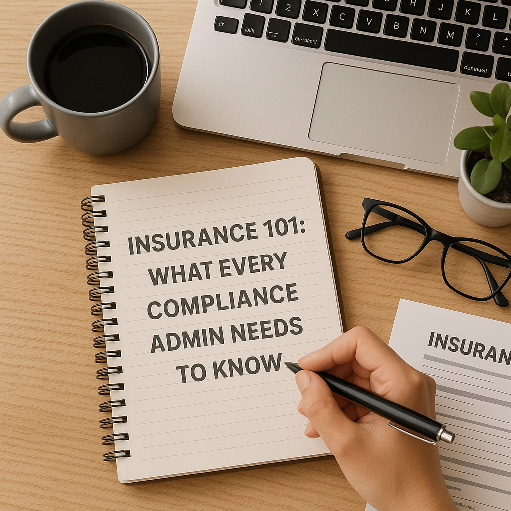 Insurance 101: What Every Compliance Admin Needs to Know