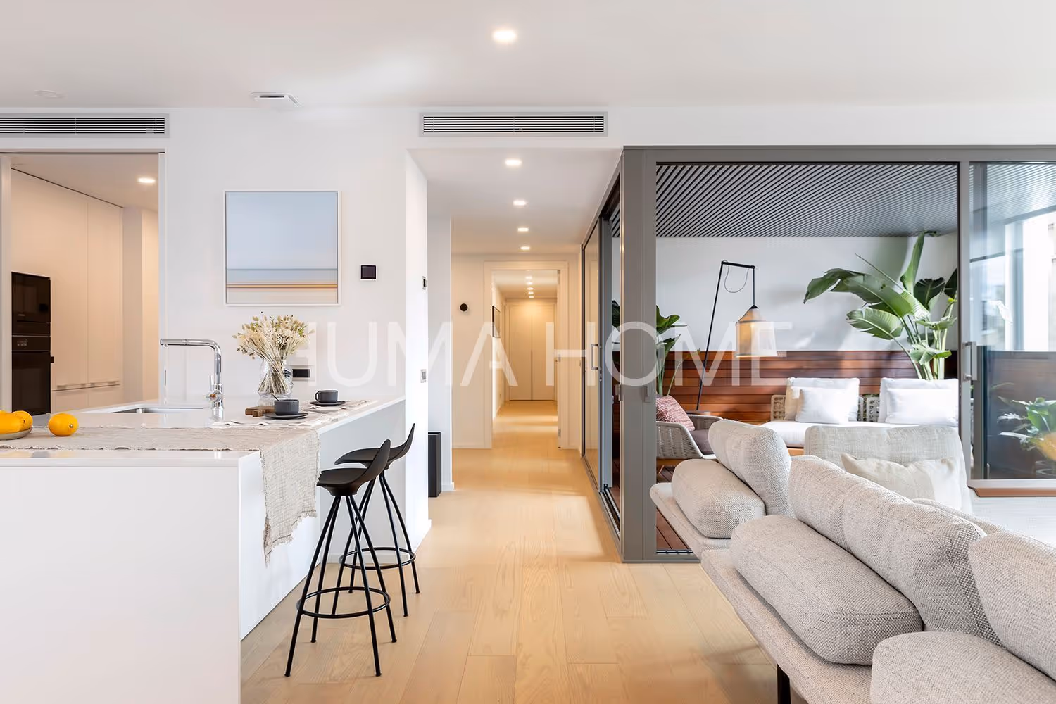 Penthouse in the heart of Barcelona's Eixample district