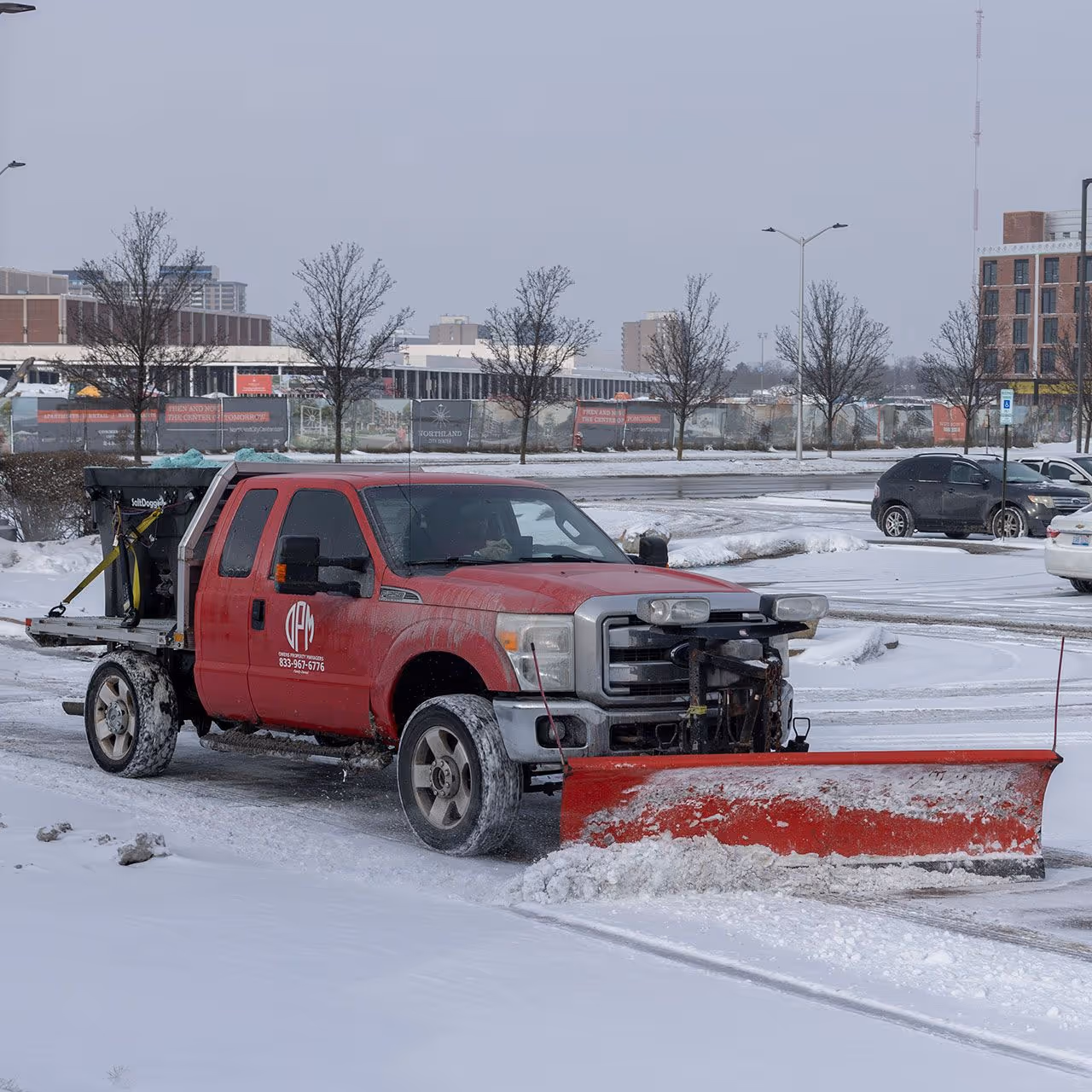 Winter snow management service Farmington Hills Michigan