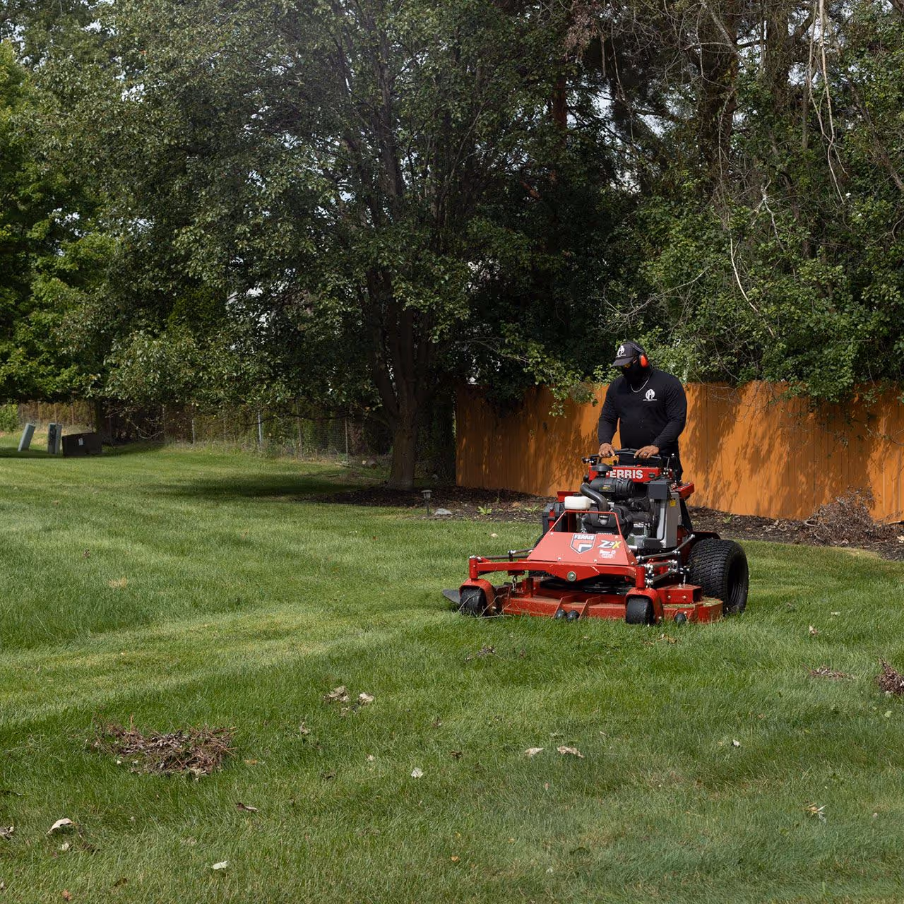 Professional lawn maintenance Royal Oak MI residential property