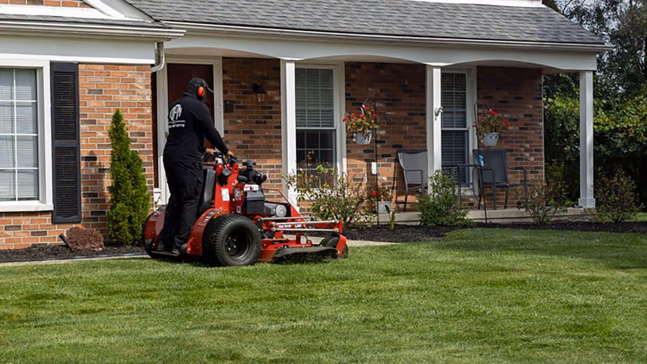 Weekly lawn mowing service in Berkley MI Owens Property Managers