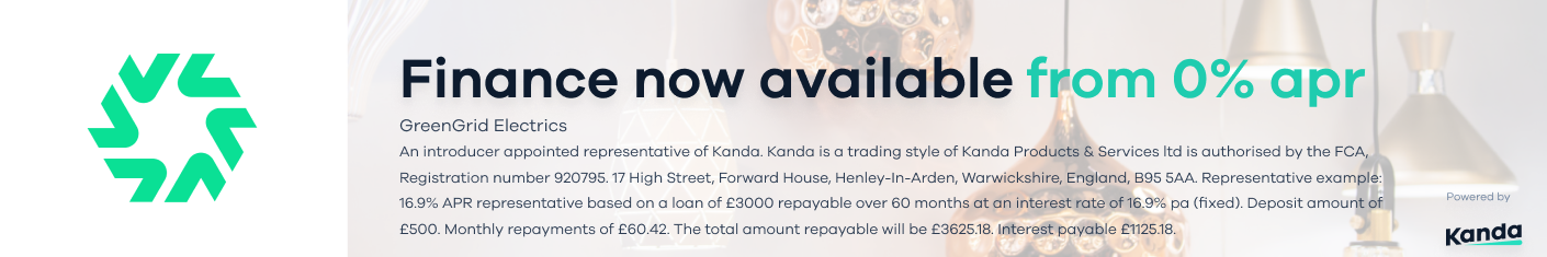 Finance now available