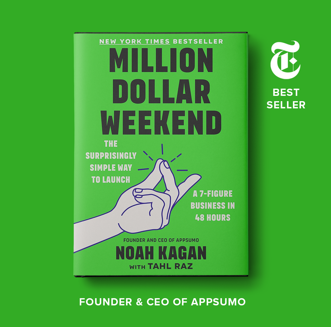 Million Dollar Weekend by Noah Kagan