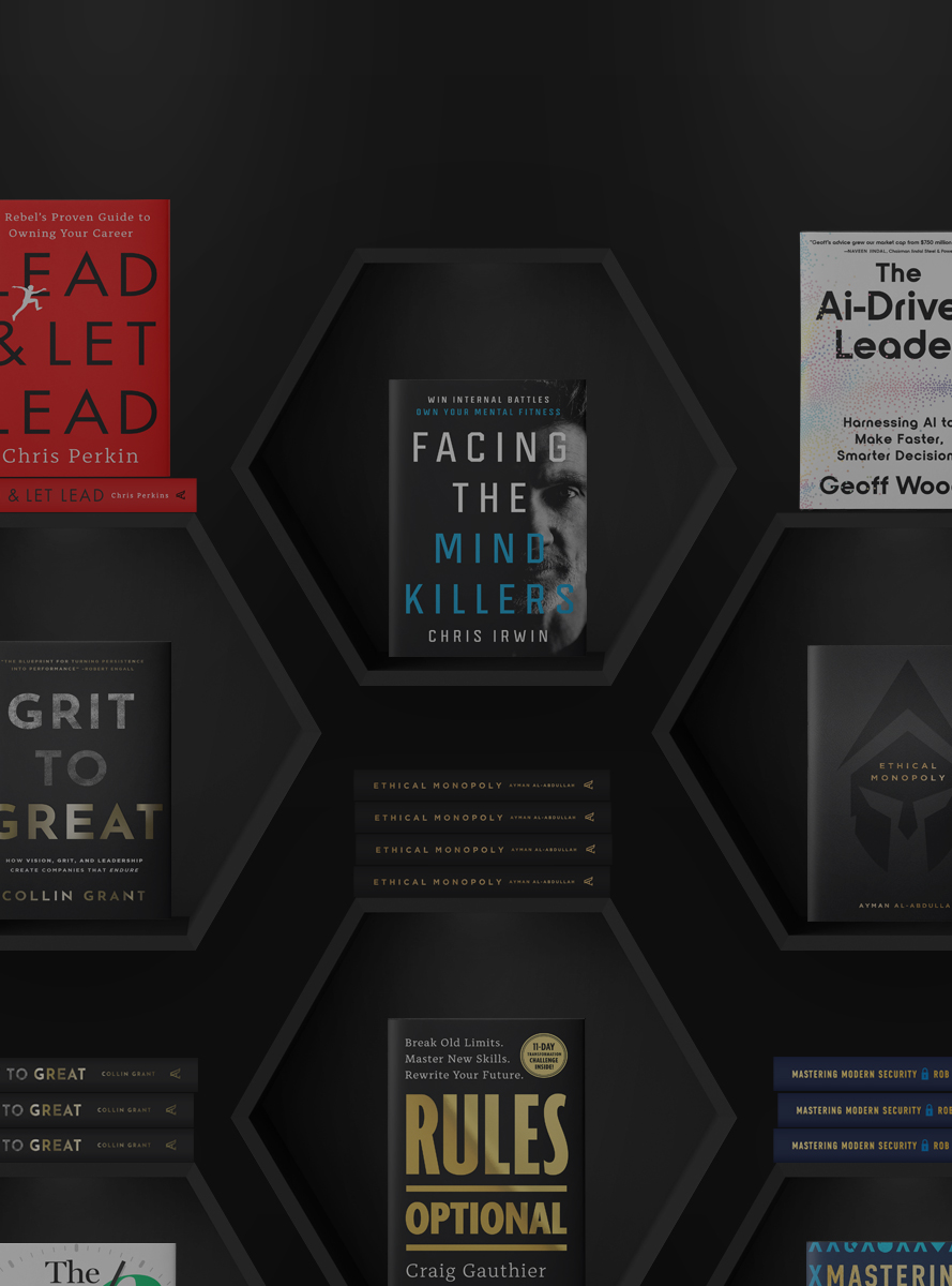 Book design and quality review visual