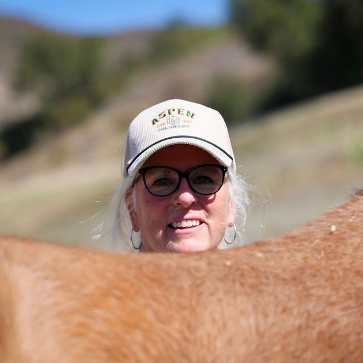 Sue Conklin with Women's Wisdom Ranch