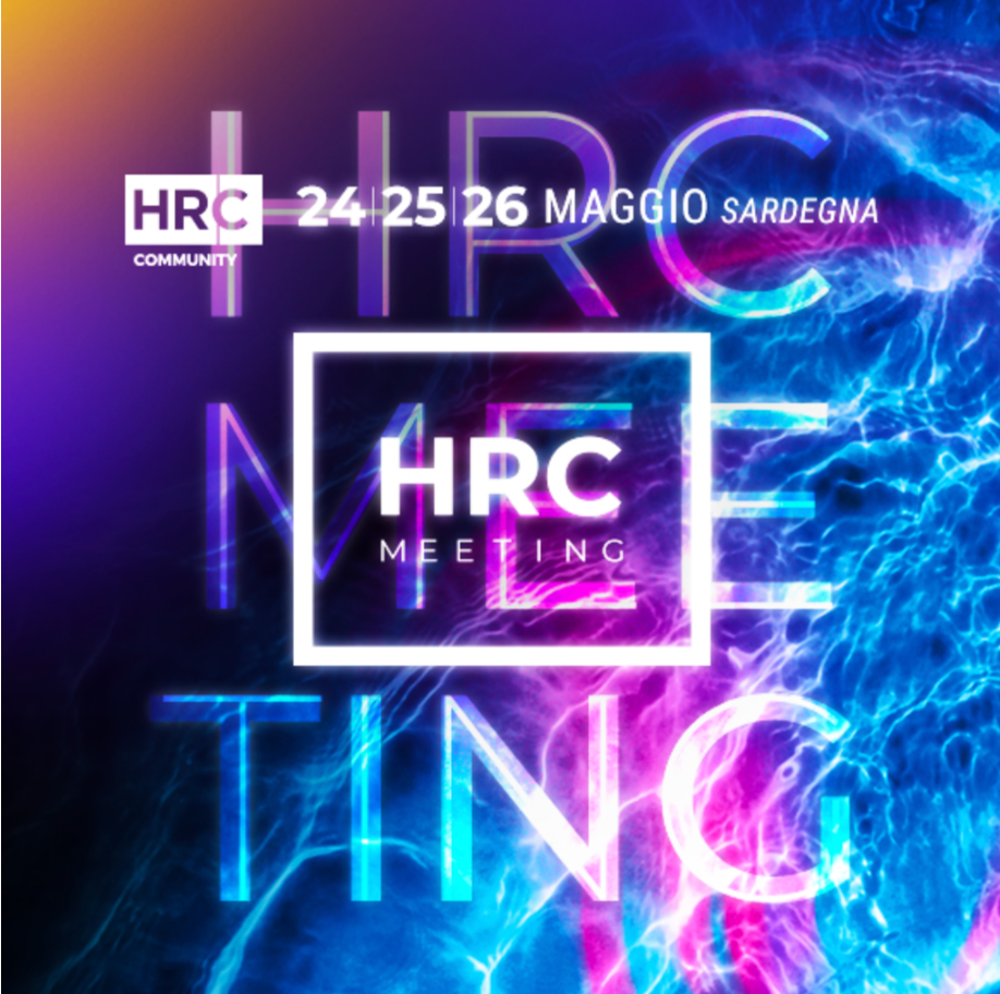 Andrea Petrone speaking at HRC Meeting 2024, Forte Village, Sardinia
