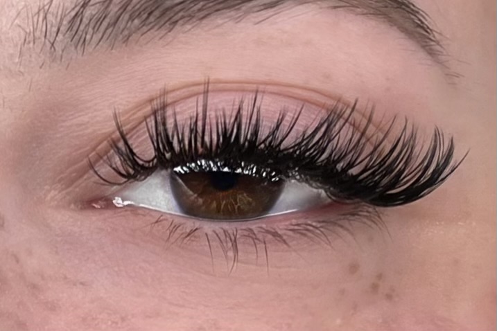 image of facial treatment being performed