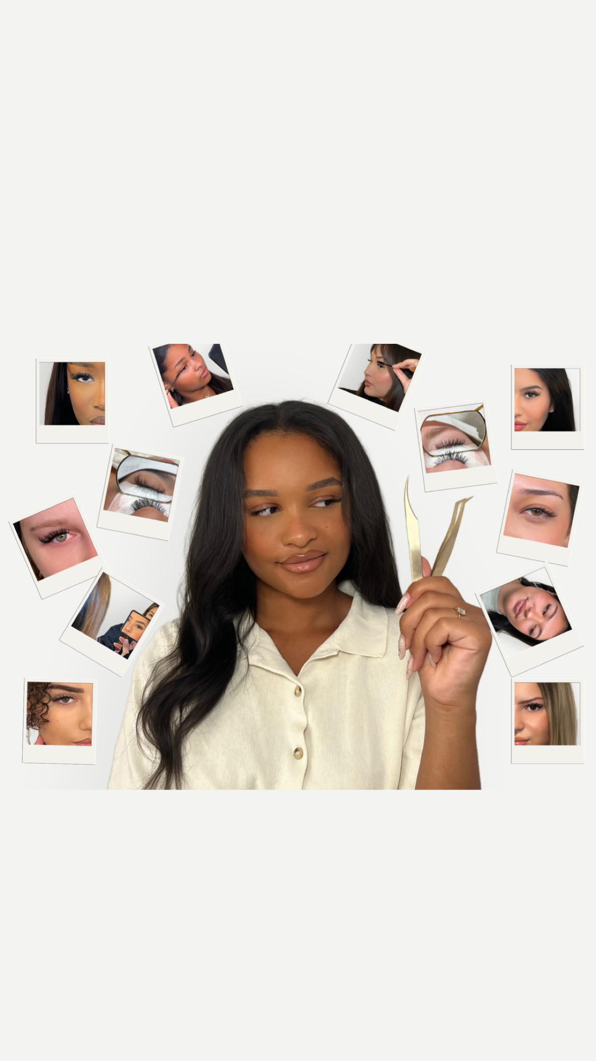 image of individual beautician at work