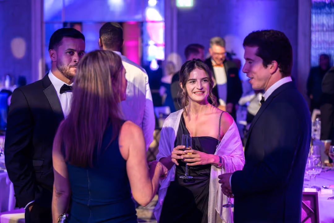 Team members attending BREEAM Award ceremony