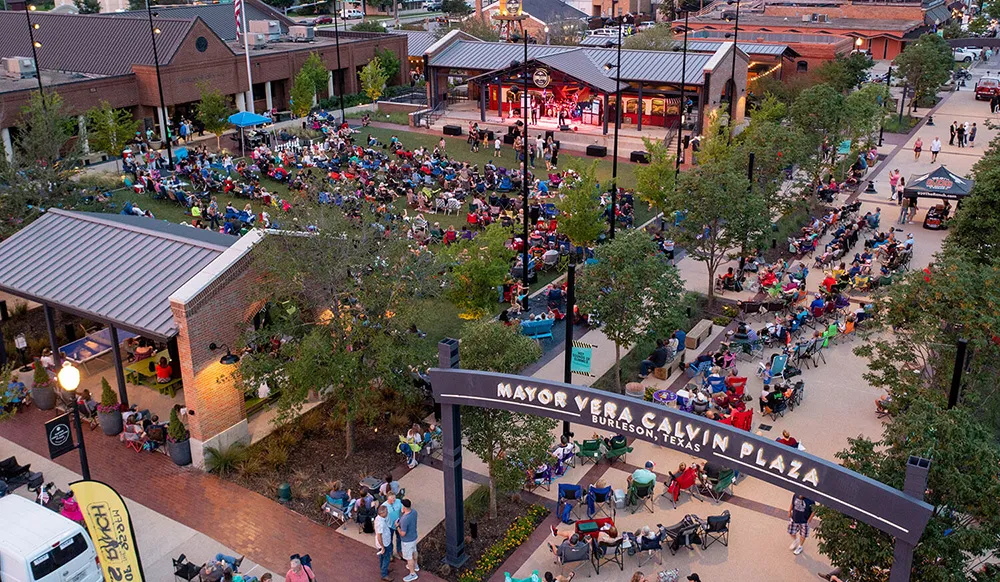 Project experience of Eric Garrison while Principal at TBG Partners. Photo courtesy City of Burleson.