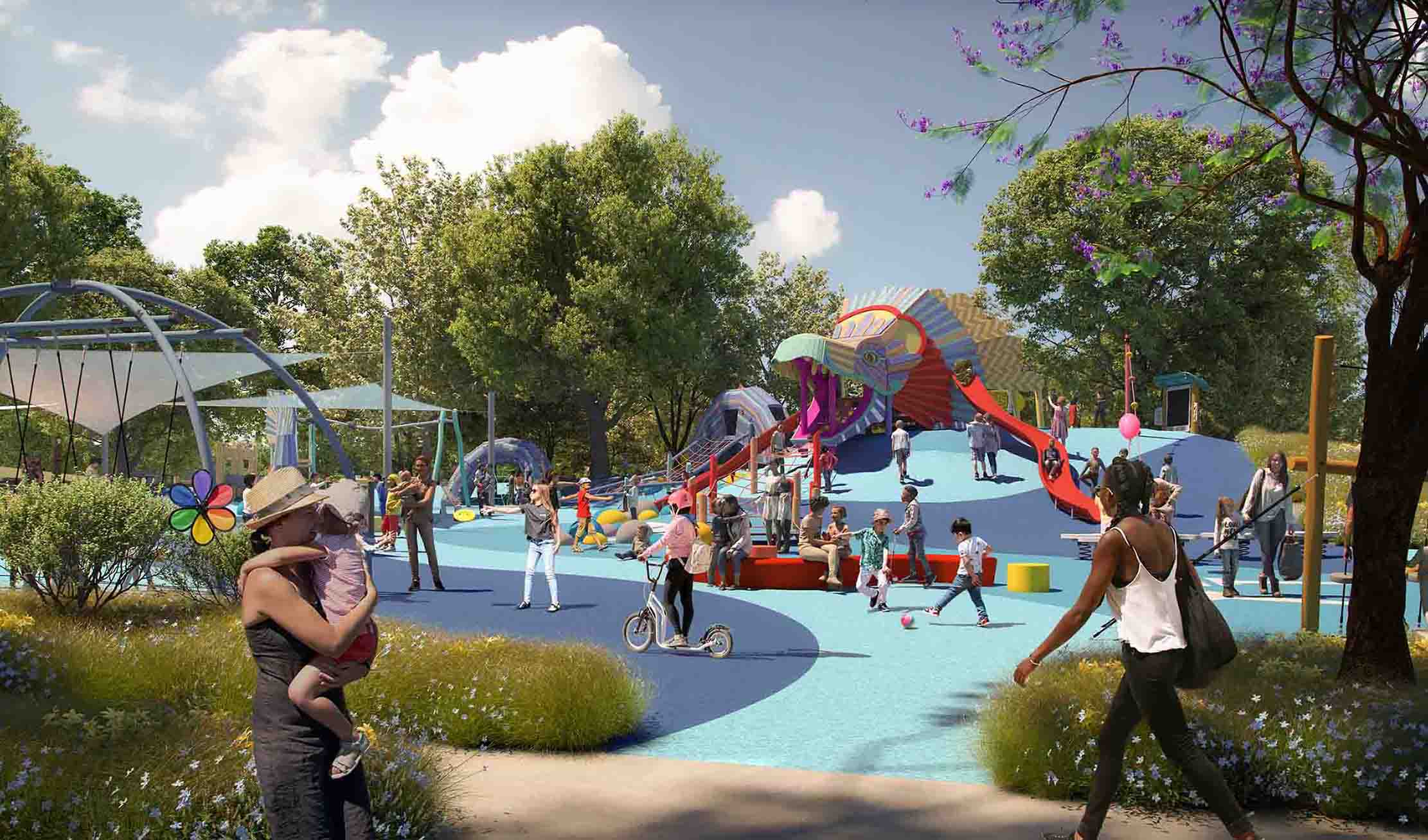Alice Martinez Rodriguez Park - 2026 TX ASLA Award of Excellence