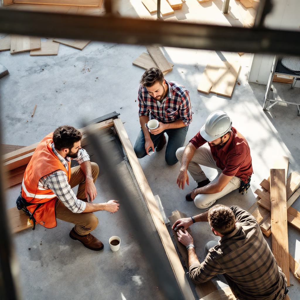 image of construction site for a general contractor