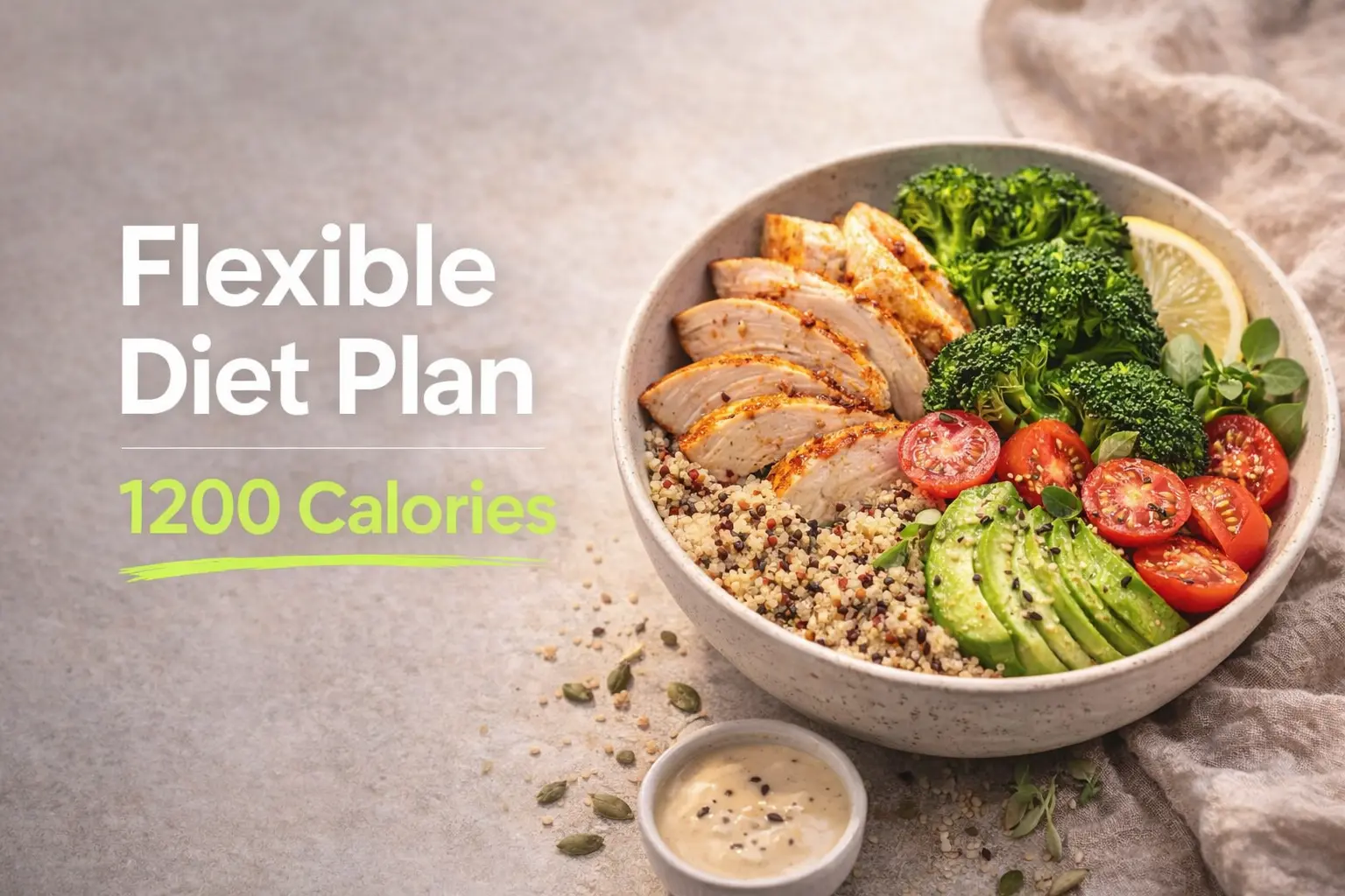 1200 Calories Flexible Diet Plan (2026)