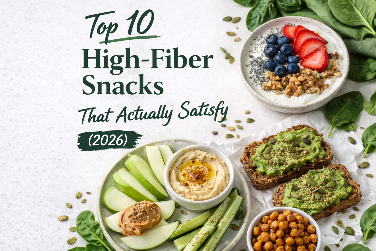 Top 10 High-Fiber Snacks That Actually Satisfy (2026)