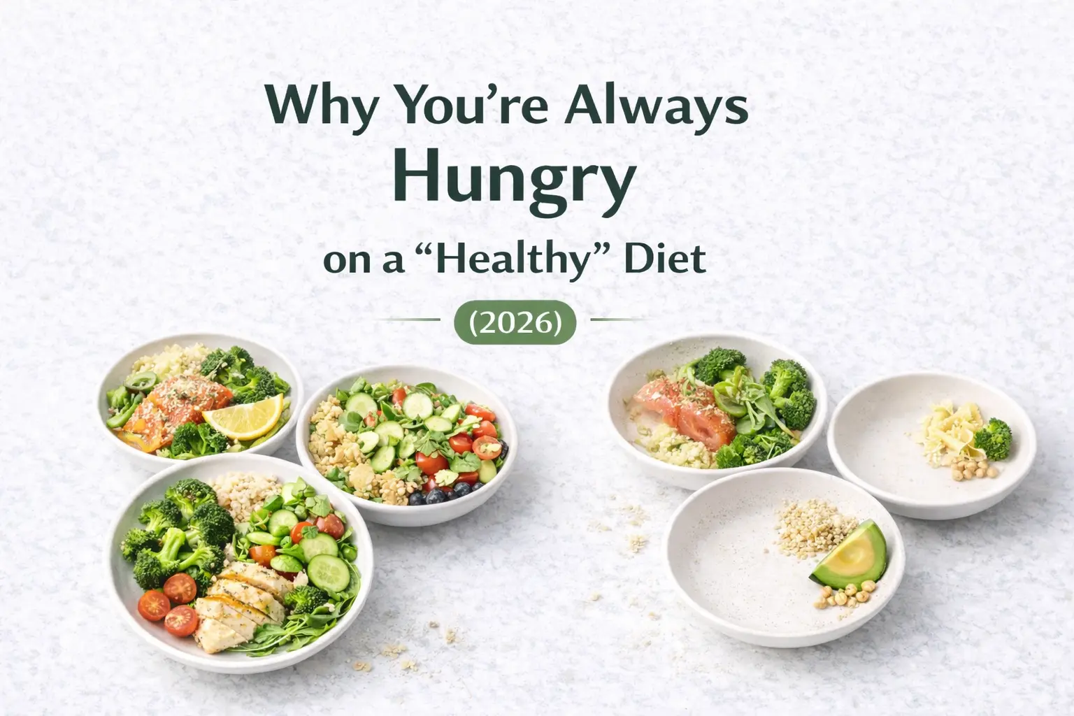 Why You’re Always Hungry on a “Healthy” Diet (2026)