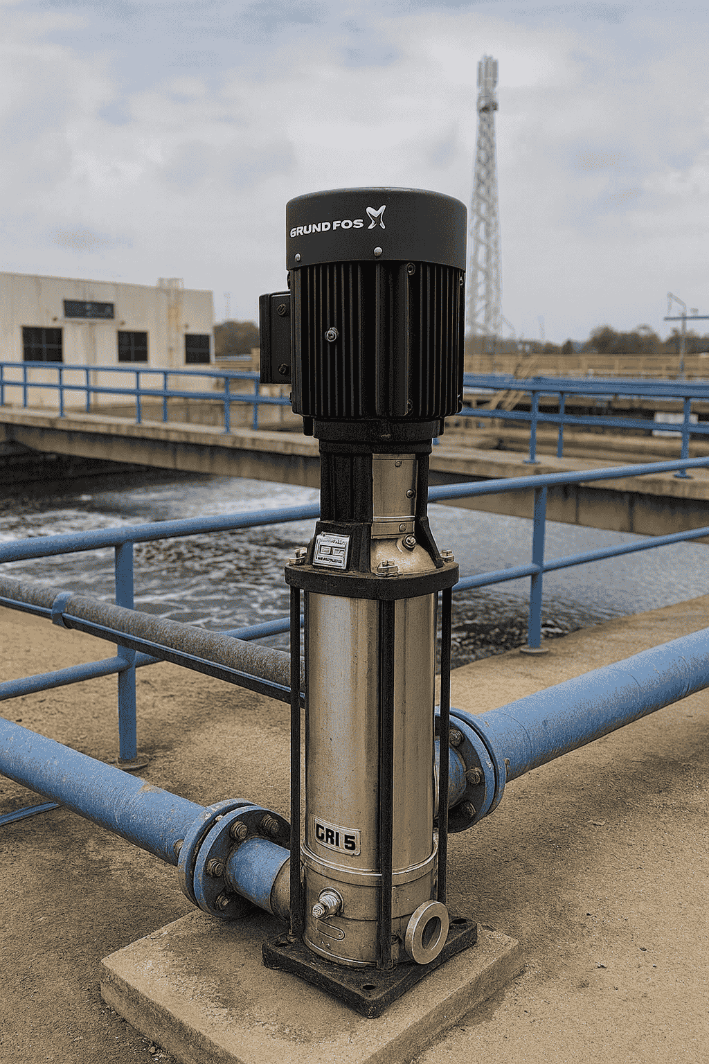 Bombas multietapas verticales Grundfos Serie CR