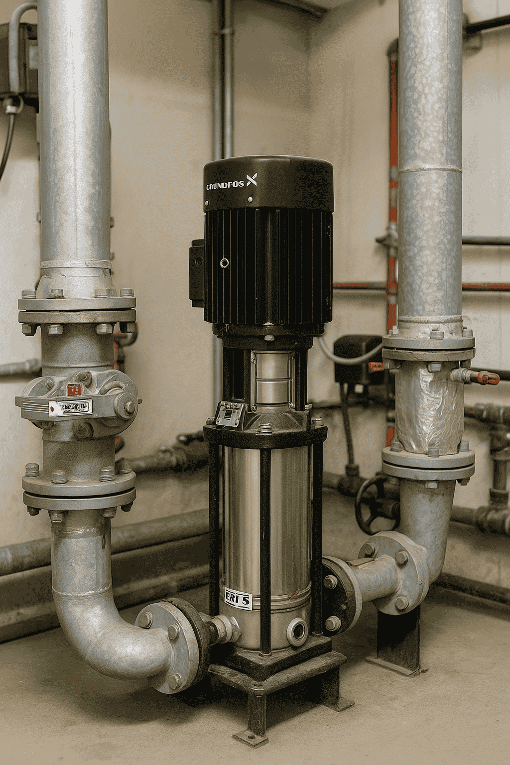 Bombas multietapas verticales Grundfos Serie CR