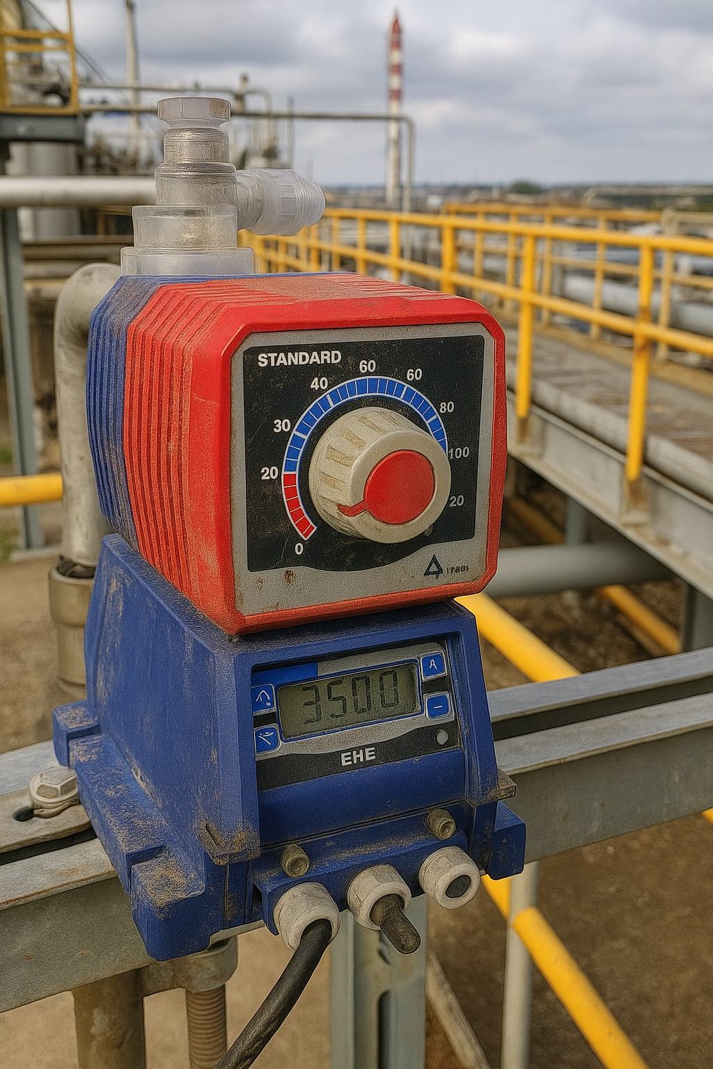 Bomba Dosificadora Iwaki electromagnetica Serie EHE