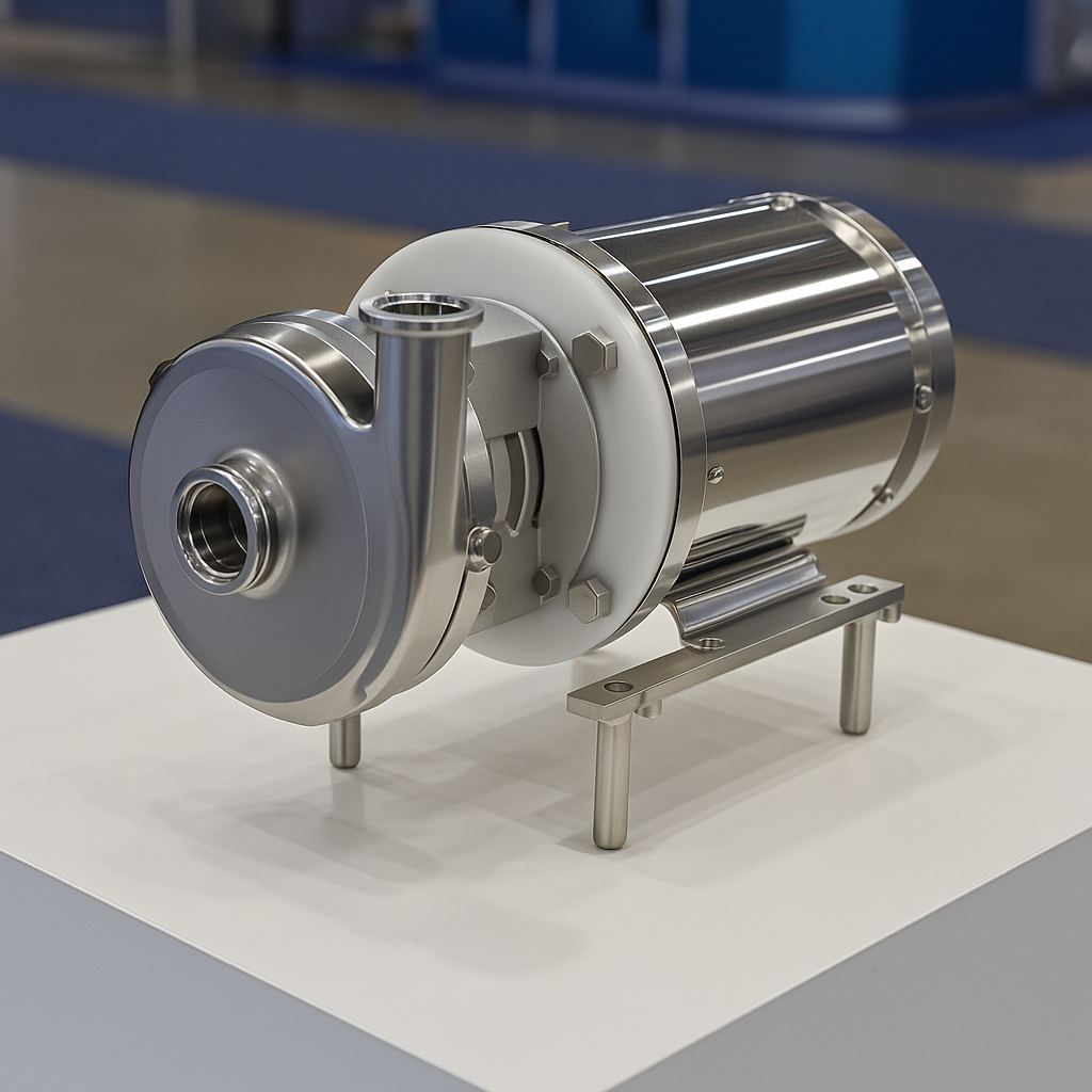 Motobomba centrifuga Sanitaria marca Q-Pump serie QC