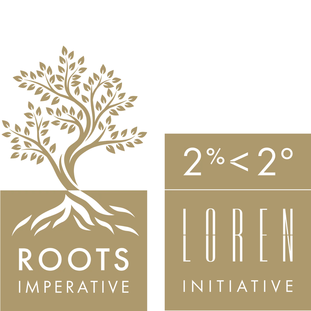 Roots Imperative + Loren Initiative Logo Combo