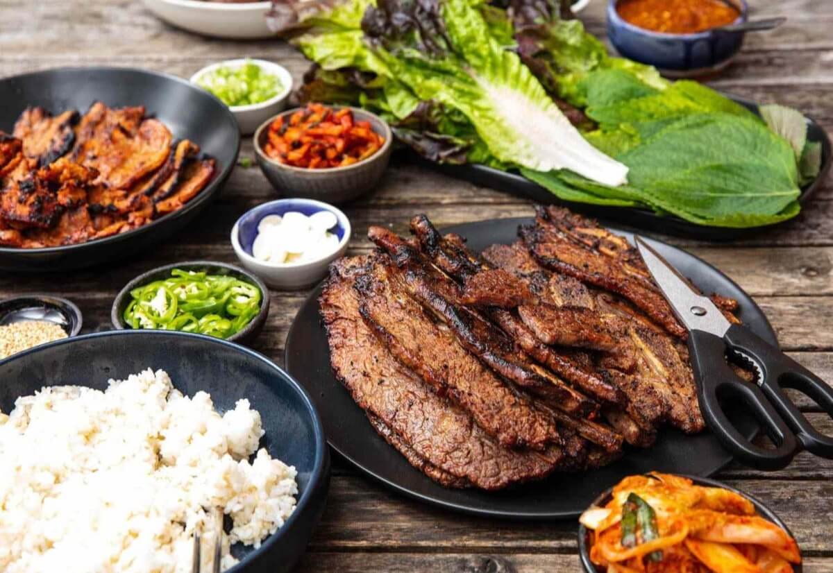 Korean BBQ Dinner
