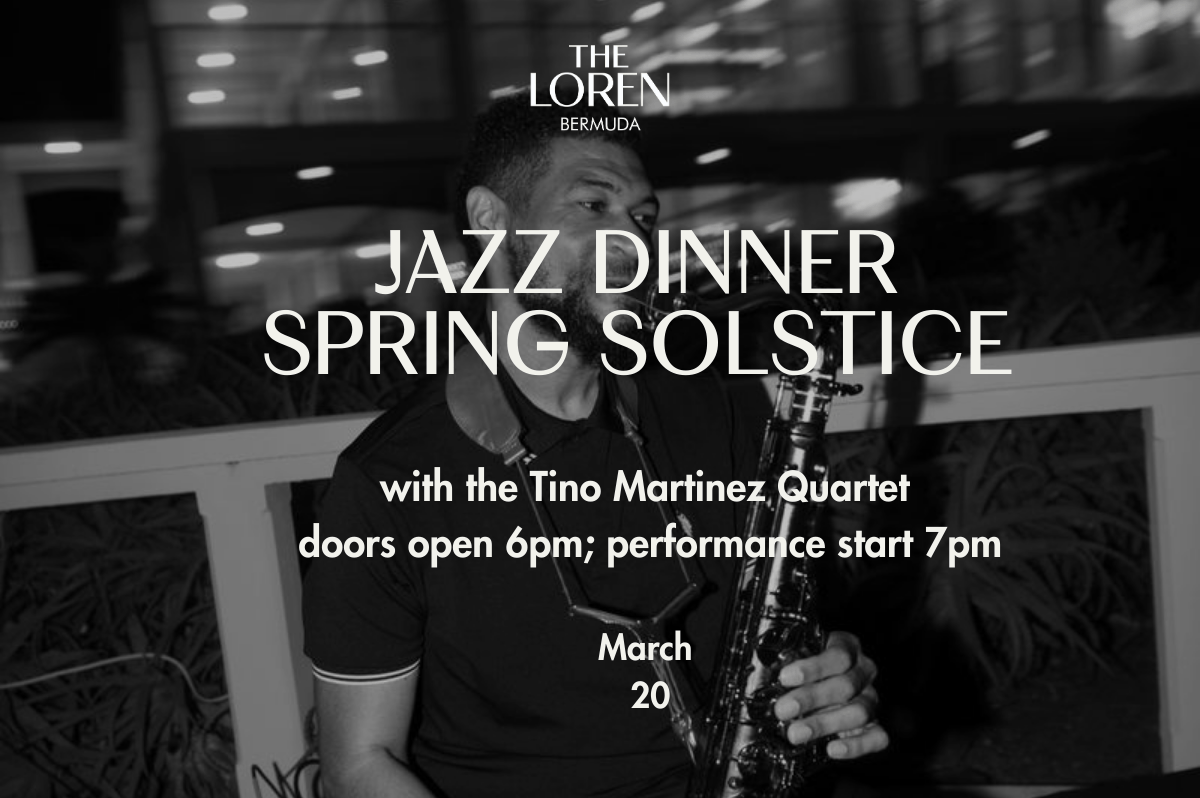 Jazz Dinner with Tino Martinez Quartet