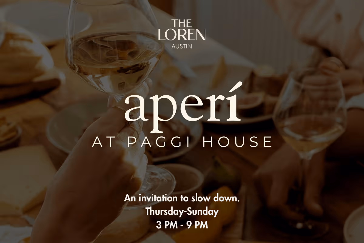 Aperí at Paggi House