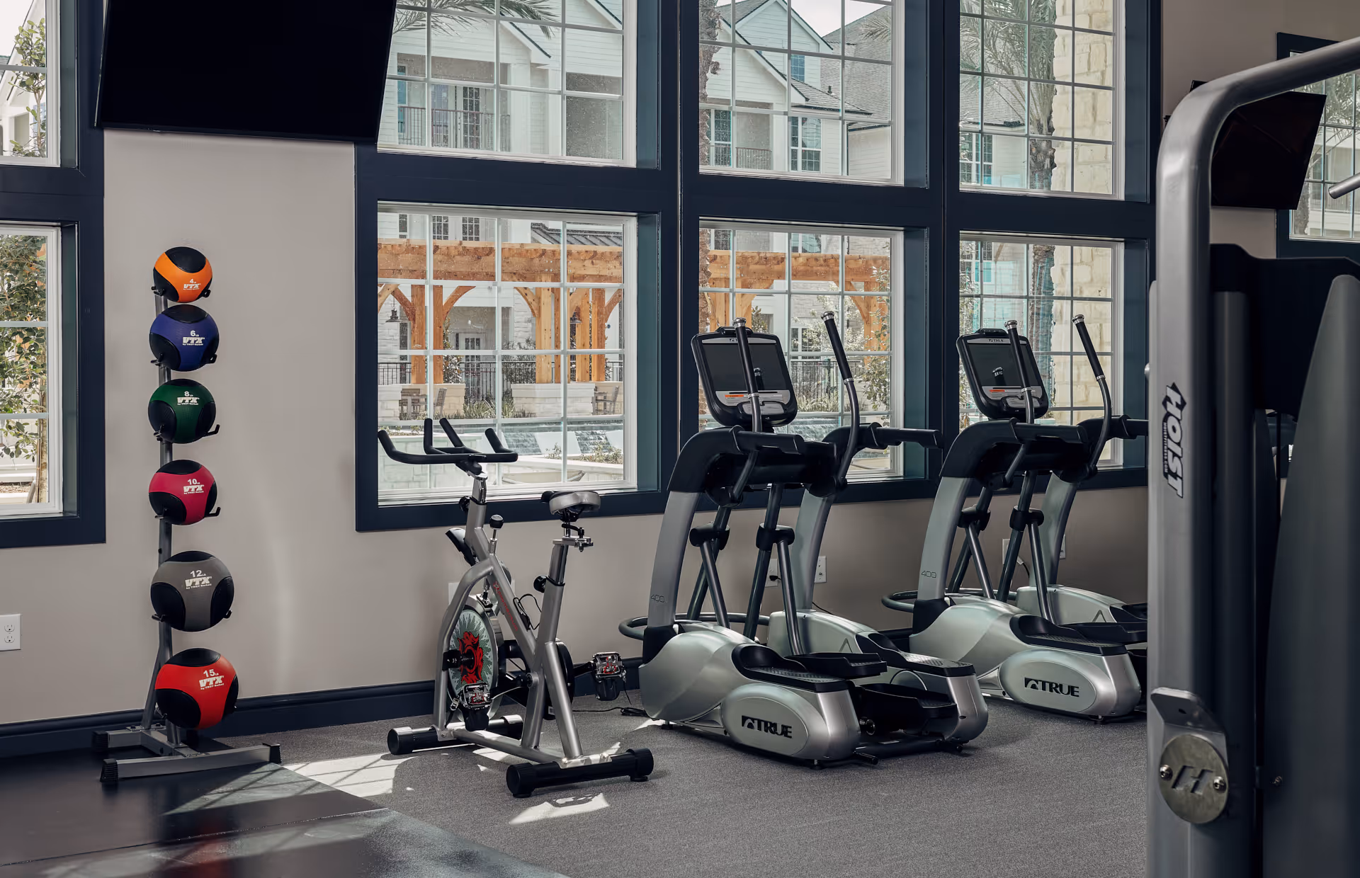 Fitness center cardio