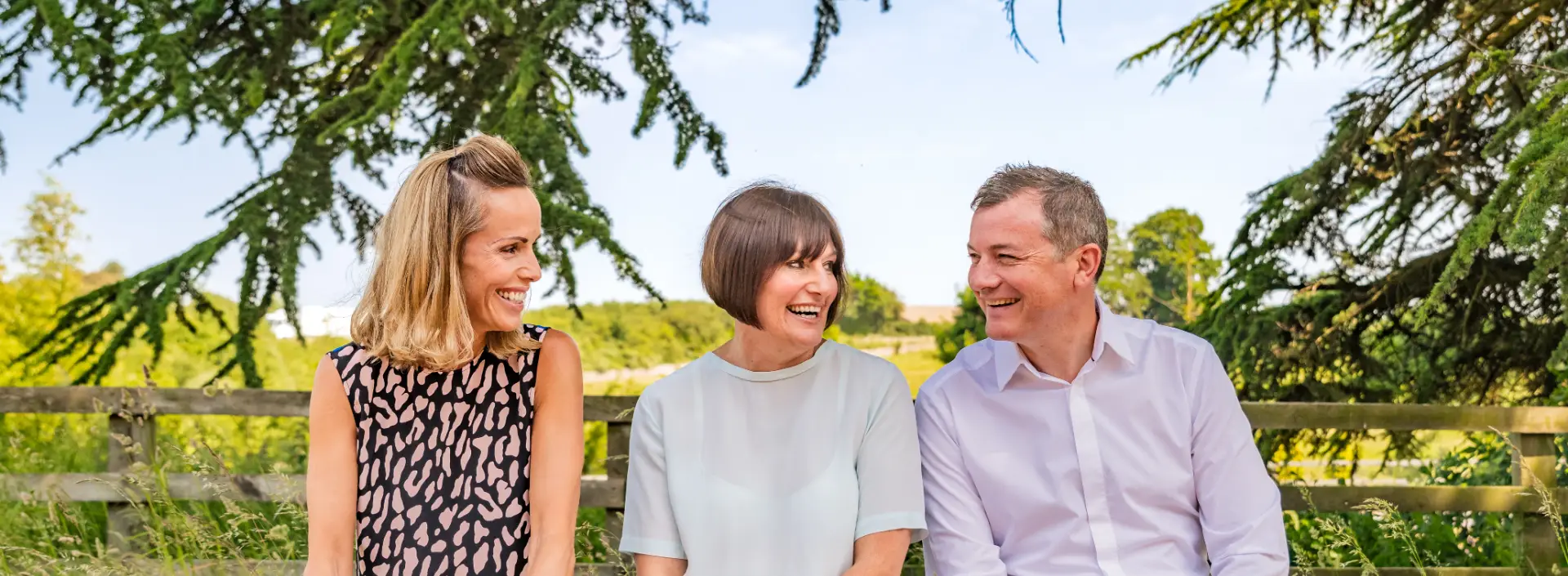 Liz Brown, Cath Wills and Paul Wills.