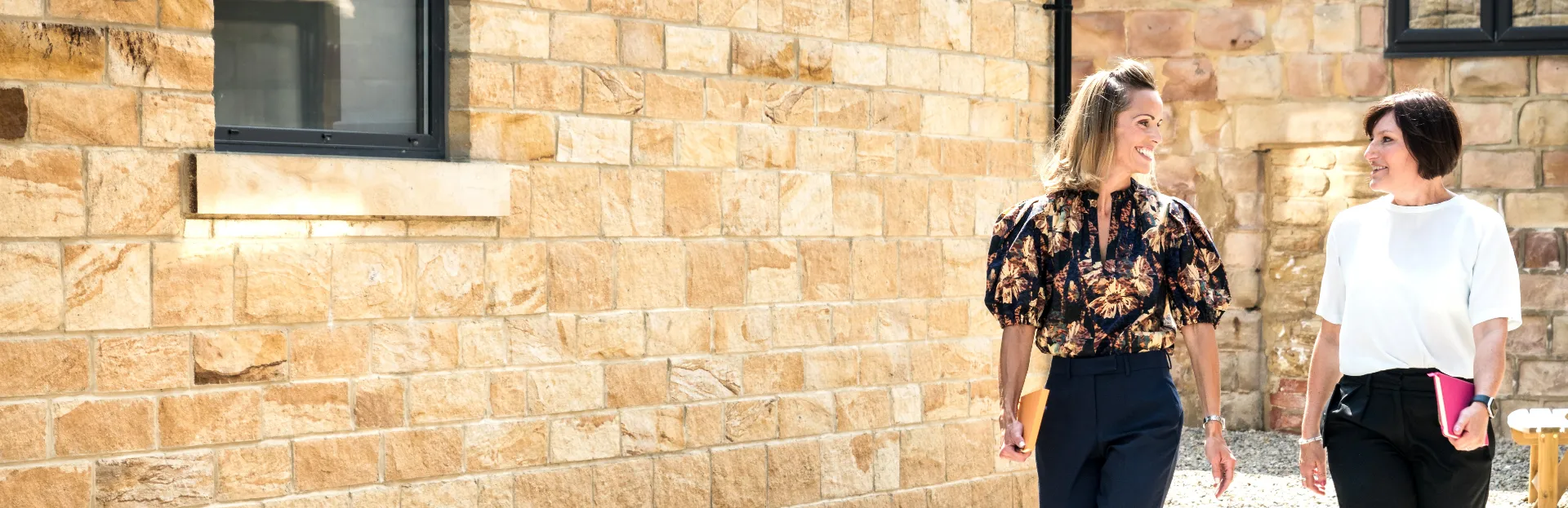 Liz Brown and Cath Wills.