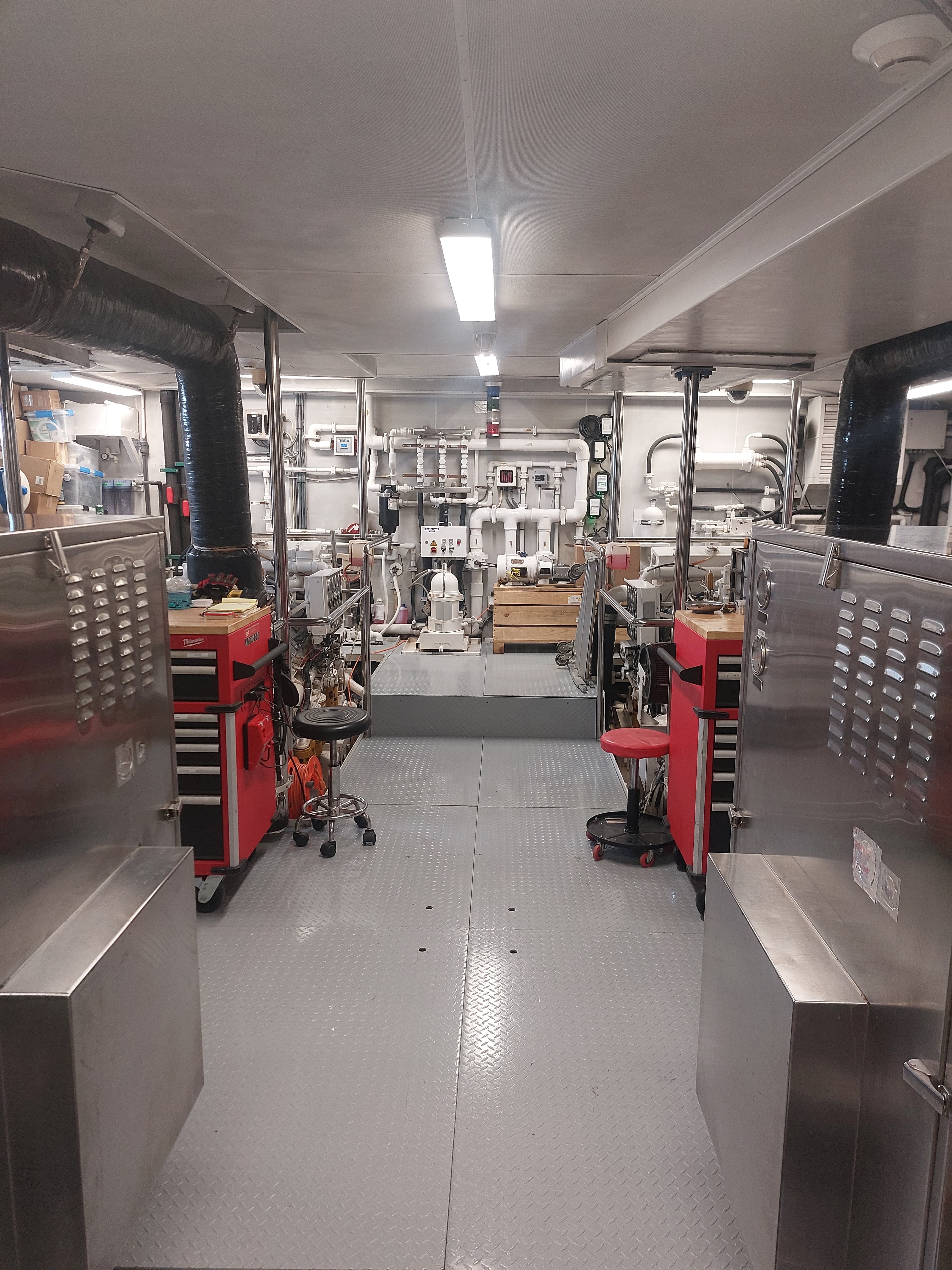 Engine room workshop