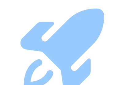 A blue logo with the letter y on it.