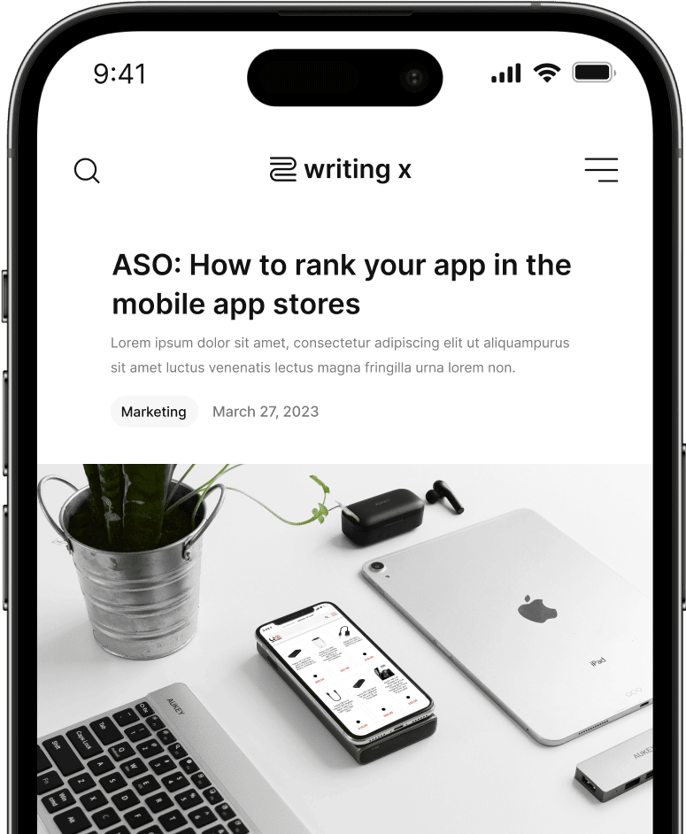 Subscribe To Our Newsletter To Receive Our Daily Reviews - Writing X Webflow Template