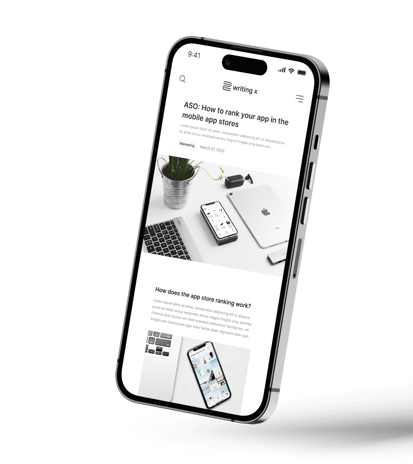 Subscribe To Our Newsletter To Receive Our Daily Reviews - Writing X Webflow Template