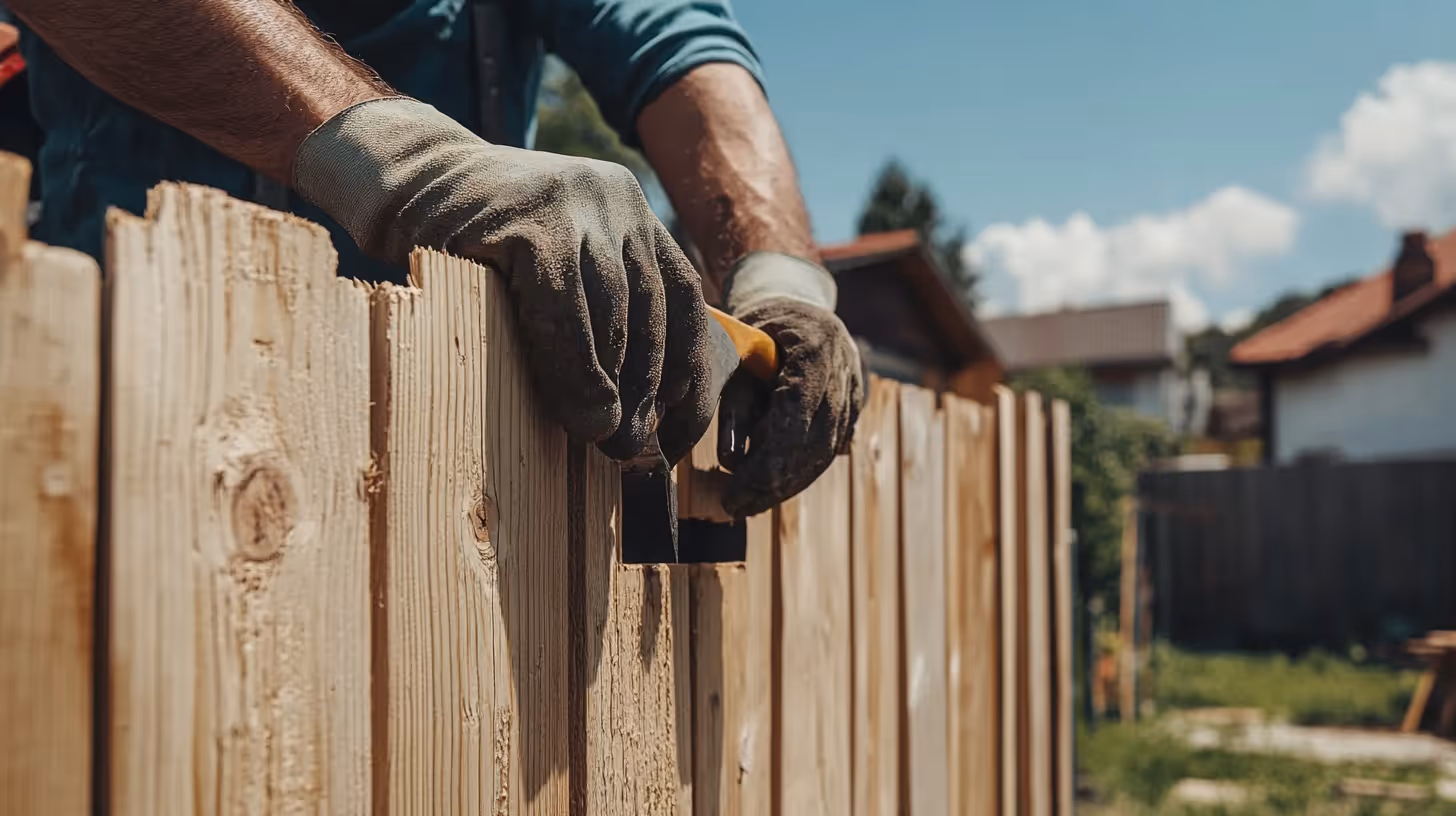 Fence repair and maintenance services