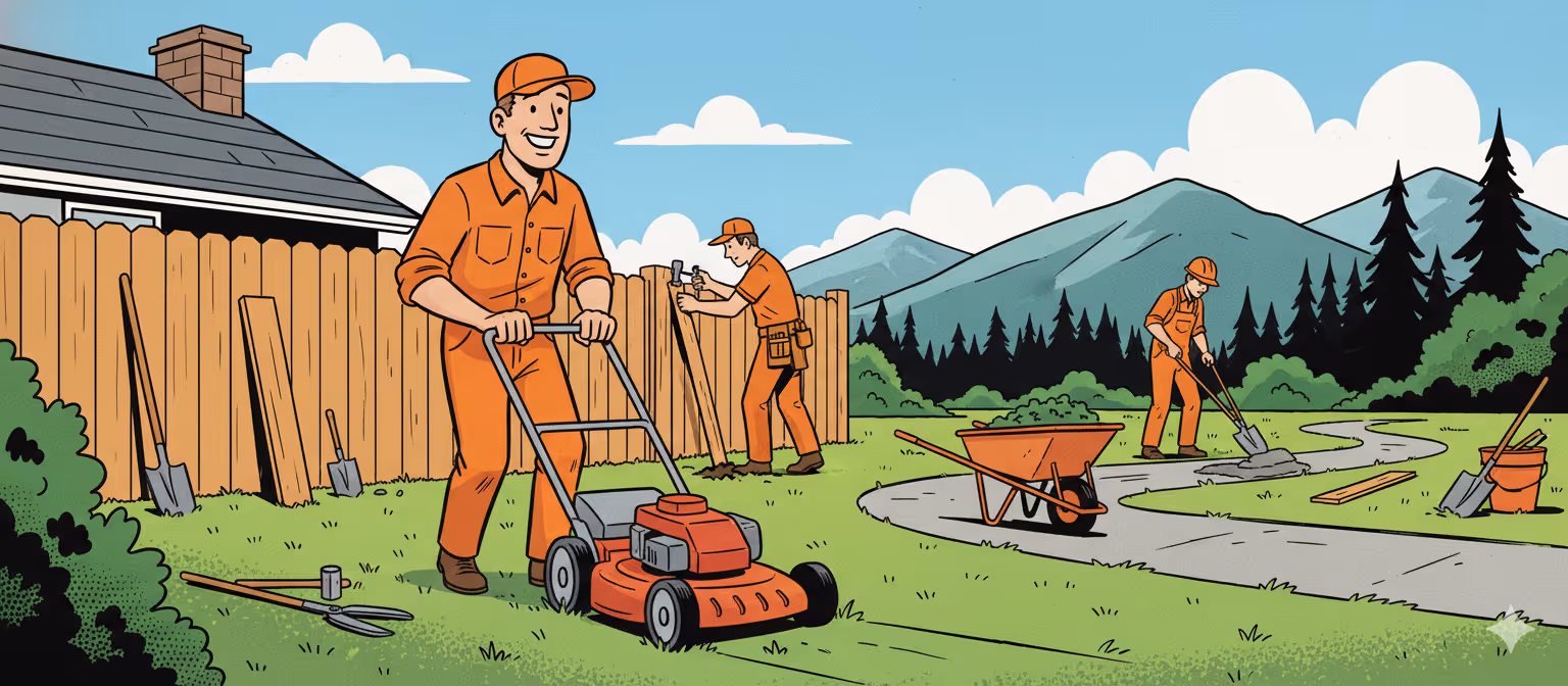 Full range of landscaping services