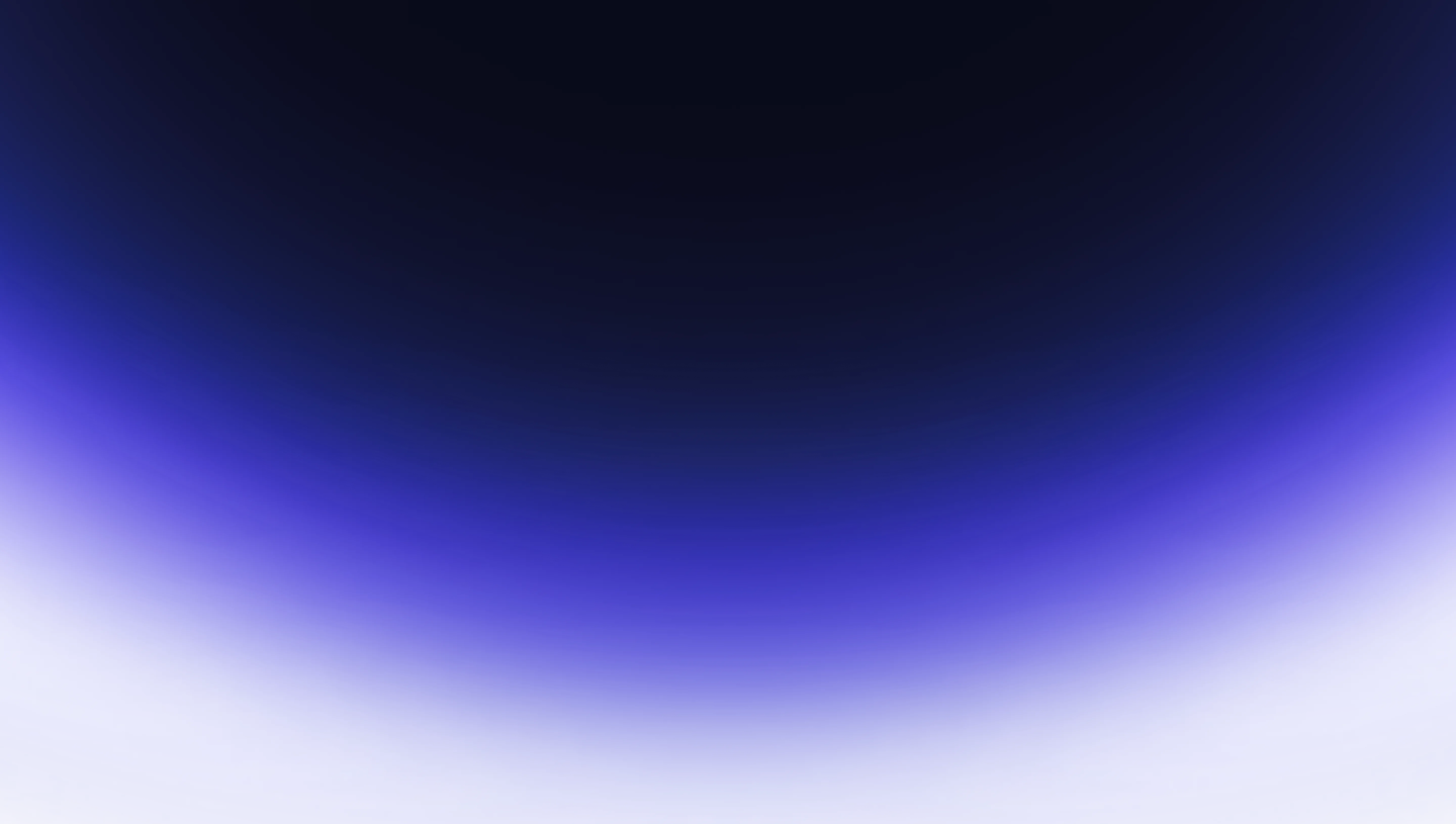 Gradient background transitioning from dark navy blue at the top to bright white at the bottom with smooth blending shades of blue and purple.