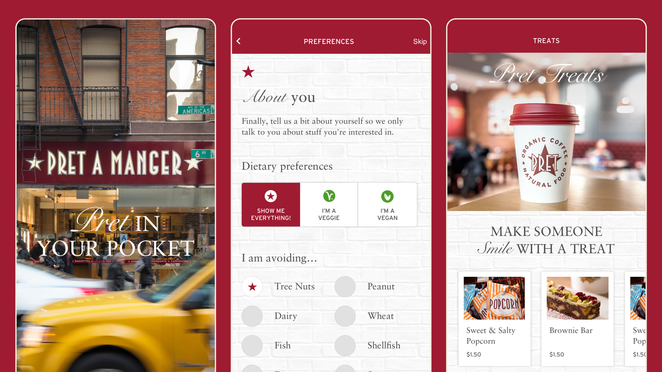 Close-up of a woman's face showing light skin with freckles, green eye, pink lips, a beige shirt, and a small earring.