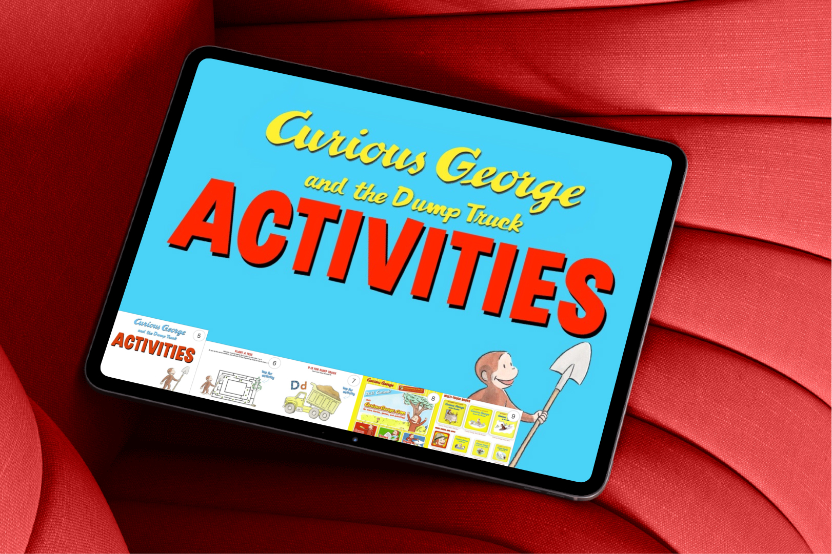 Laptop displaying a Trello interface with a popup showcasing ibm.com organization details including 132 members, 31 workspaces, and 4228 boards.