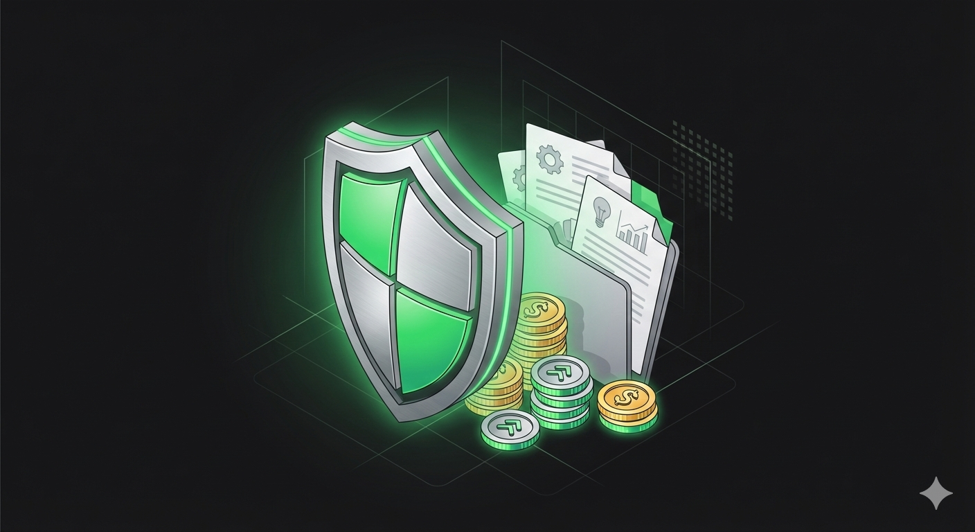 Pre-revenue startup financial foundation with organized accounting structure supporting early growth