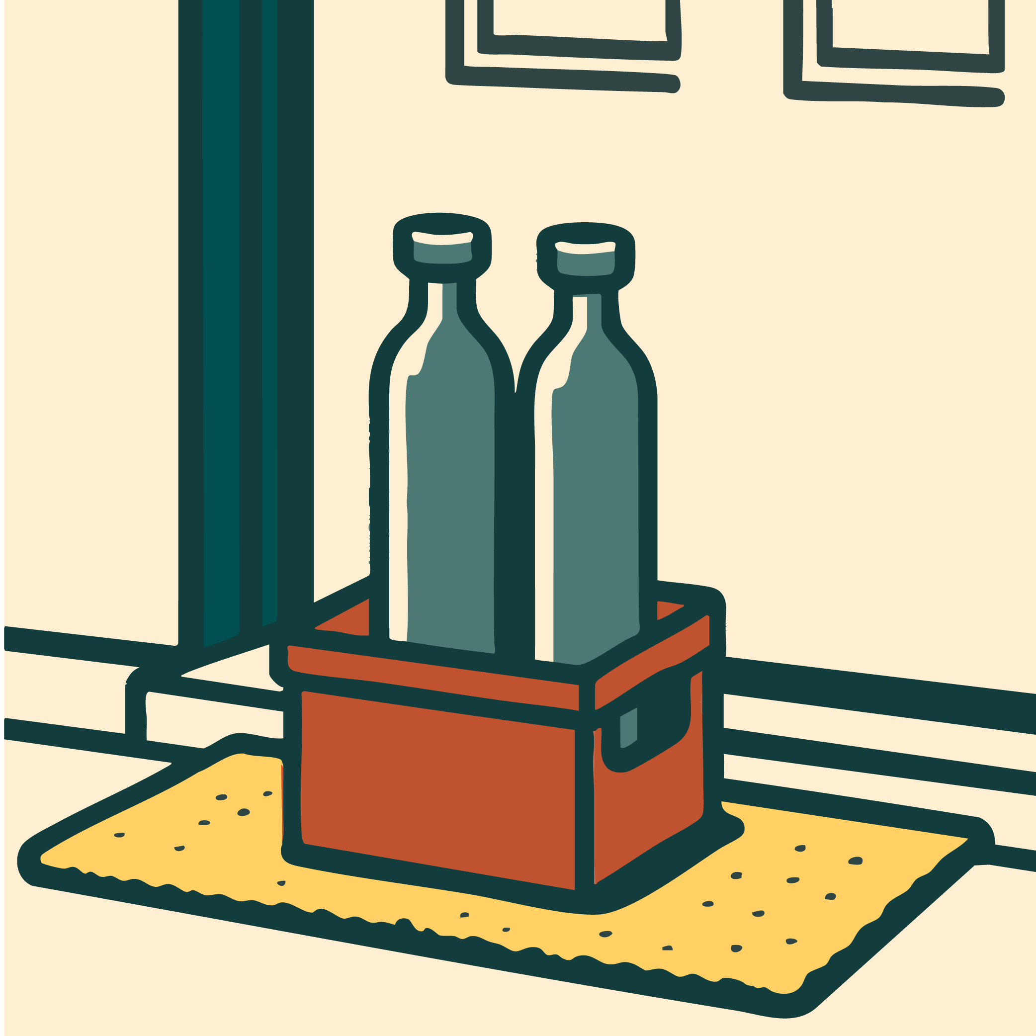 image of a water heater service in a contemporary utility room