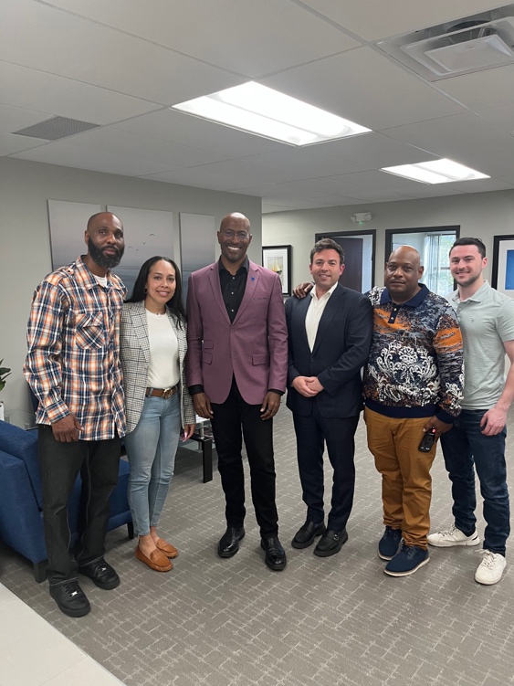 Van Jones with the TTBC team