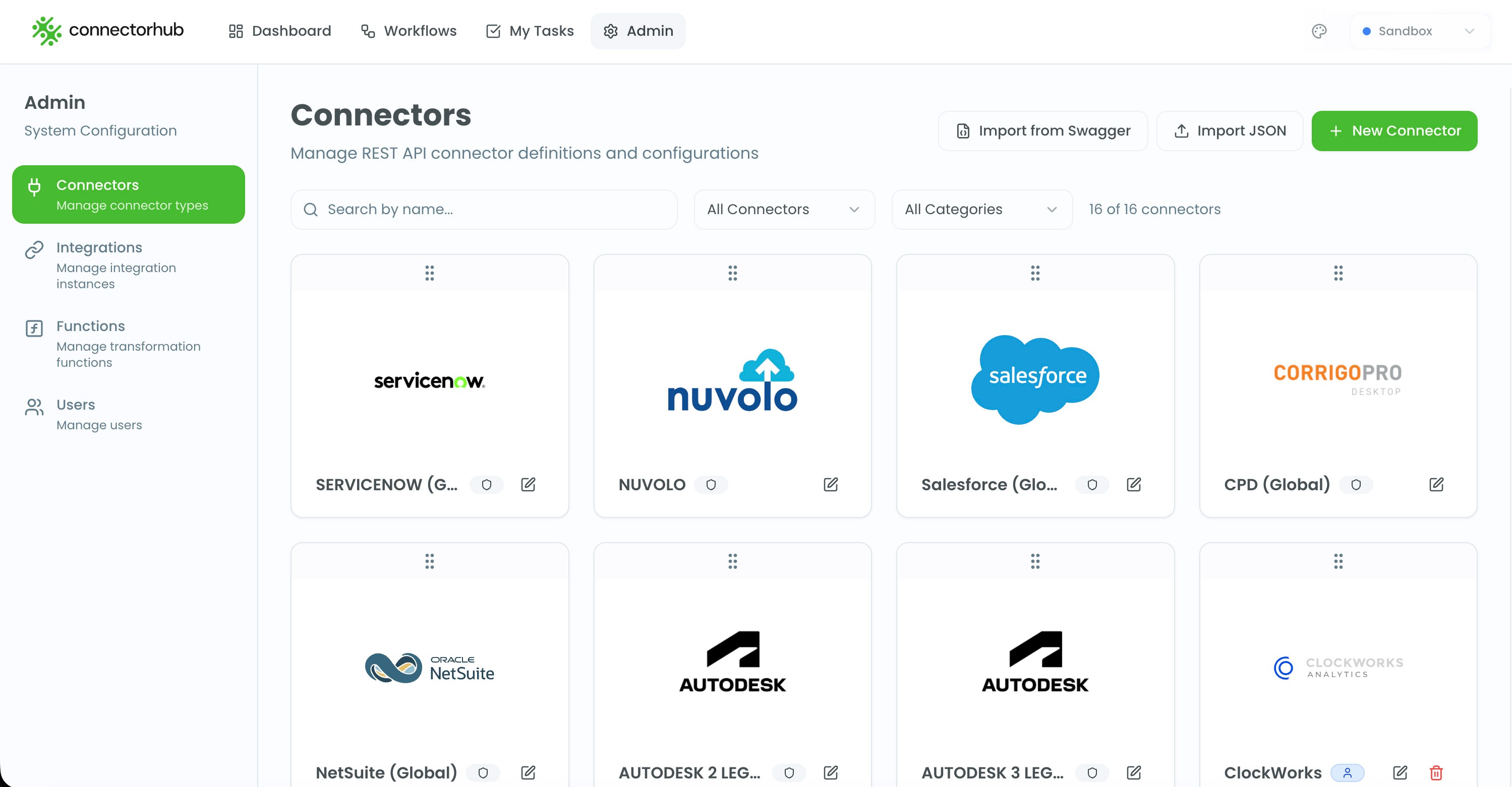 Connectorhub Ai ready Connectors