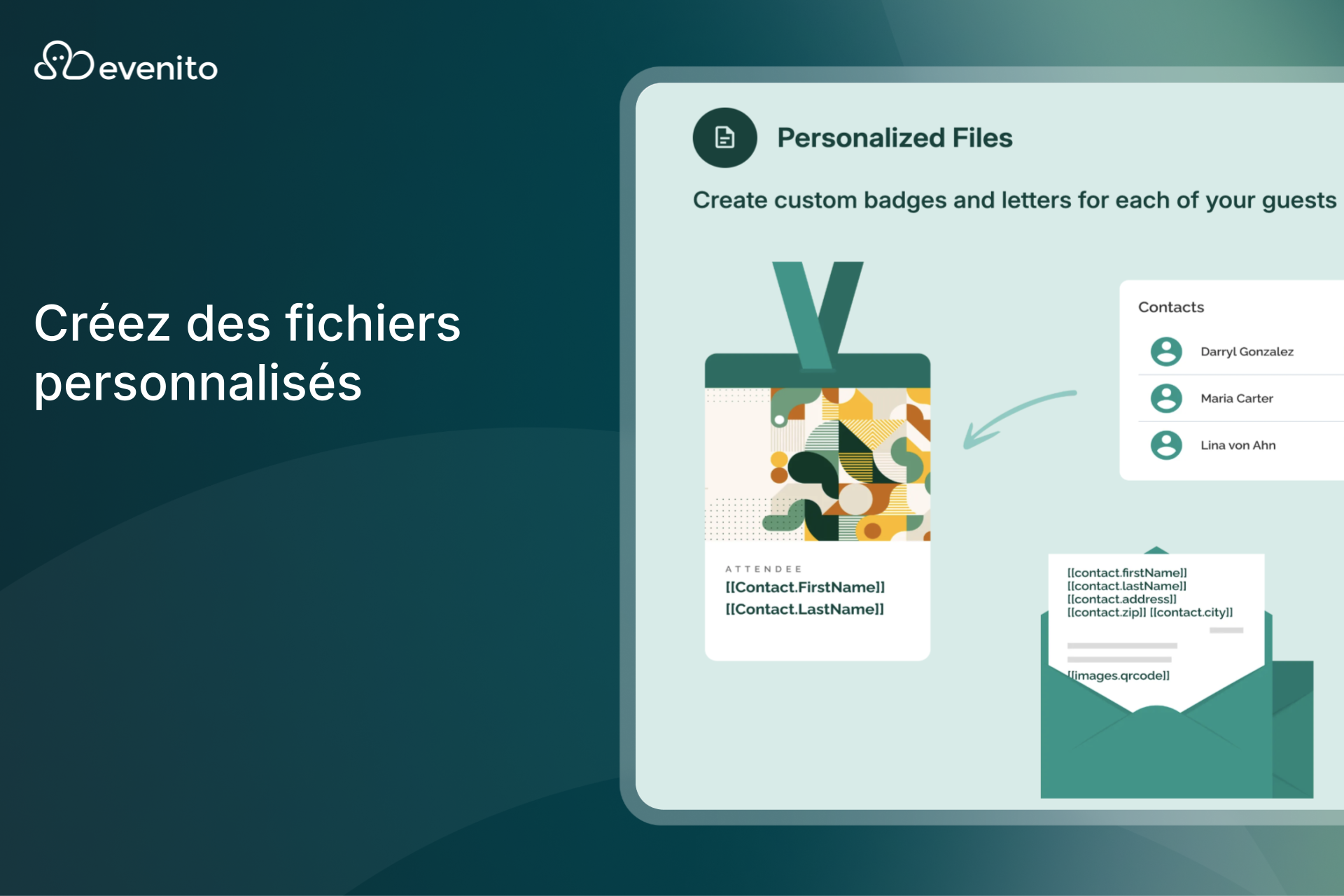 Création de documents personnalisés à partir de vos fichiers