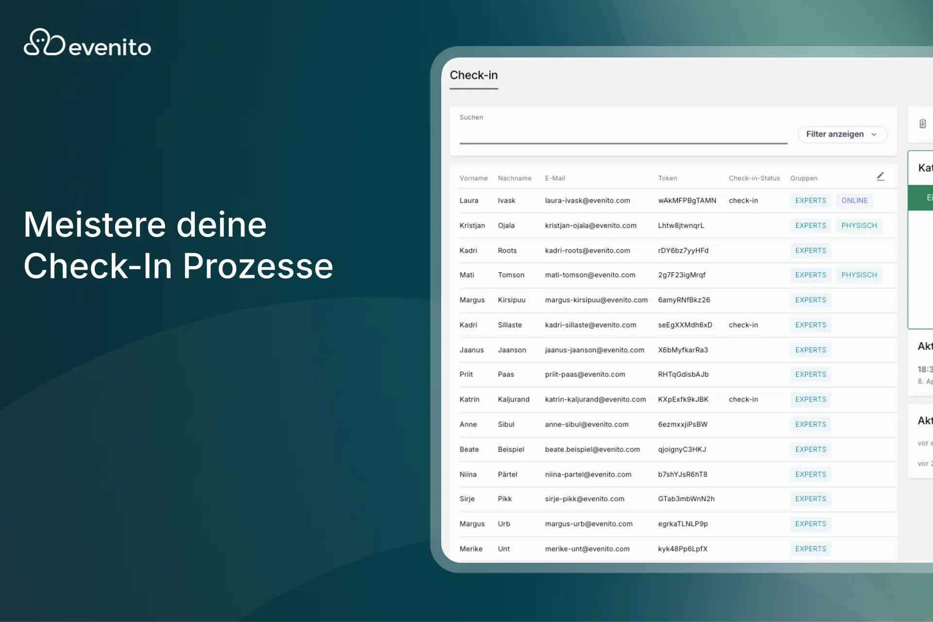 Check-in Exzellenz: Teilnehmer-Management vor Ort und digital