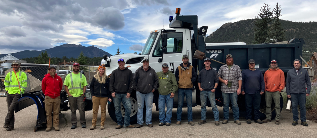 snowshield snow removal services team photo