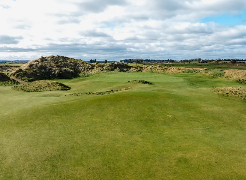 The 14th hole at County Louth Golf Club