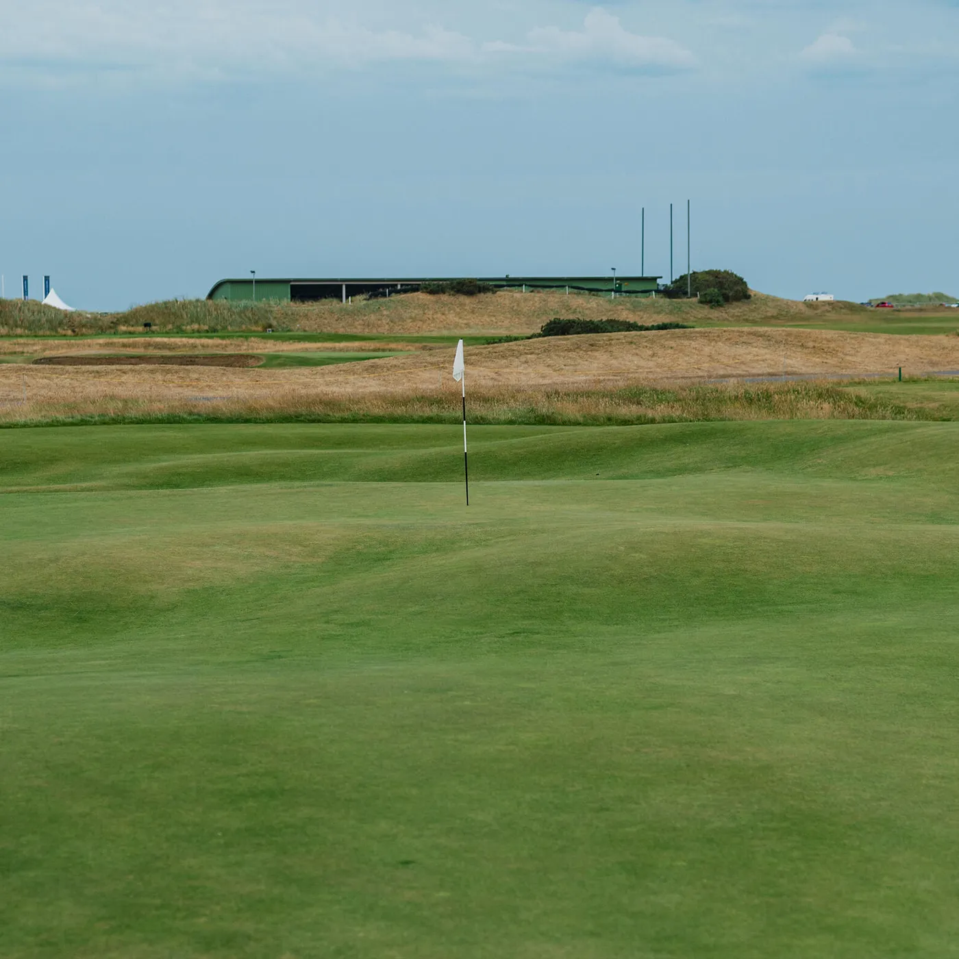 The third green at the Old Course at St. Andrews