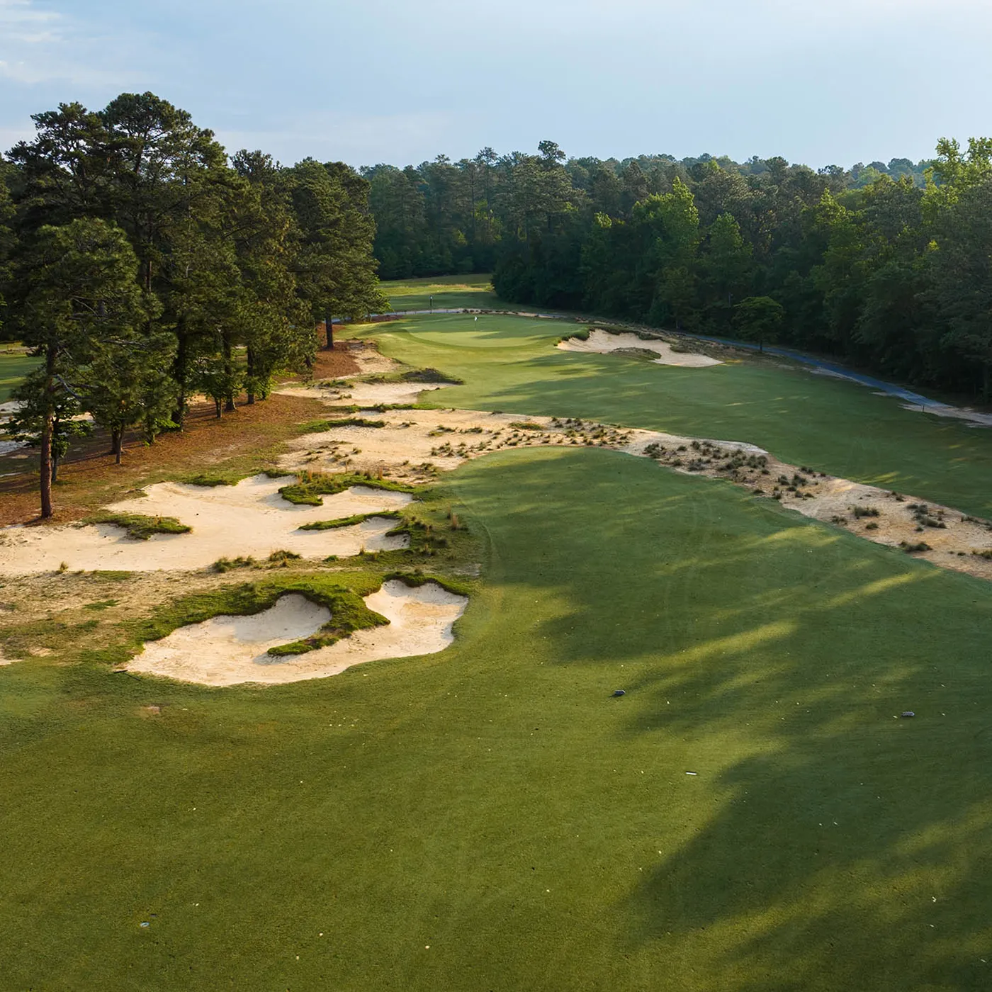 The 12th hole at Southern Pines Golf Club